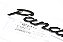 Emblema Traseiro Porsche Panamera Preto Original 971044880 - Imagem 2