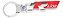 Chaveiro Volkswagen Rline Up Golf Mk7 Passat Jetta Tiguan Vermelho - Imagem 1