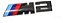 Emblema Bmw M Motorsport M2 Original Preto - Imagem 2