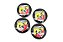 Kit Calotas Fiat Abarth 56mm - Imagem 1
