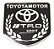 Emblema Toyota Trd Corolla Rav4 Etios Camry Original Hilux - Imagem 1