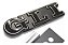 Emblema Grade Volkswagen Gli Passat Jetta Up Polo Nivus Golf Preto - Imagem 3