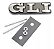 Emblema Grade Volkswagen Gli Passat Jetta Up Polo Nivus Golf Cromado - Imagem 1
