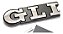 Emblema Grade Volkswagen Gli Passat Jetta Up Polo Nivus Golf Cromado - Imagem 3
