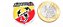Emblema Abarth Fiat 500 Uno Stilo Bravo Pulse Fastback Punto - Imagem 1