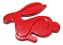 Emblema Gti Golf Gol Mk7 Volkswagen Rabbit Coelho Mk5 Mk6 Vermelho - Imagem 1