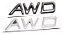 Emblema Awd Volvo Xc40 X40 C40 Xc60 V60 S40 Xc90 S60 - Imagem 1