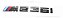 Emblema Bmw M Motorsport M2 M3 M5 M235i Original Preto - Imagem 1