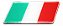 Emblema Bandeira Italia Fiat 500 Uno Fastback Pulse Argo Punto - Imagem 4