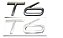 Emblema T6 3.0 Volvo Xc40 X40 C40 Xc60 V60 S40 Xc90 S60 - Imagem 1
