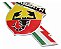 Emblema Abarth Fiat Linea Punto Palio Stilo Uno Bravo 500 - Imagem 3