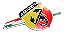 Emblema Abarth Fiat Linea Punto Palio Stilo Uno Bravo 500 - Imagem 2