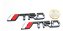 Emblema Trd Toyota Corolla Rav4 Etios Camry Hilux Lateral Preto - Imagem 1