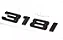 Emblema Tampa Traseira Bmw 318i Porta Malas Motorsport Preto - Imagem 4