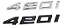 Emblema Tampa Traseira Bmw 420i Porta Malas Motorsport Original - Imagem 1