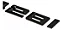 Emblema Tampa Traseira Bmw 428i Porta Malas Motorsport Original - Imagem 7