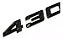 Emblema Tampa Traseira Bmw 430i Porta Malas Motorsport Original - Imagem 6
