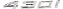 Emblema Tampa Traseira Bmw 430i Porta Malas Motorsport Original - Imagem 2