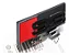 Emblema Da Grade Audi A3 S3 Sedan Sportback Preto - Imagem 2