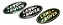 Emblema Land Rover Evoque Discovery Freelander Lateral Coluna - Imagem 1