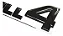 Emblema All4 Mini Cooper S Cabriolet Countryman Preto Original - Imagem 3