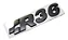 Emblema Volkswagen R36 Passat Rline Preto Original - Imagem 2