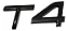 Emblema T4 2.0 Volvo Xc40 V40 C40 Xc60 V60 S40 Xc90 S60 - Imagem 3
