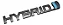 Emblema Hybrid Toyota Corolla Prius Cross Original - Imagem 2