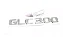 Emblema Glc300 C300 Mercedes Benz Original Mb Cromado Preto - Imagem 6