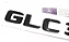 Emblema Glc300 C300 Mercedes Benz Original Mb Cromado Preto - Imagem 3