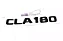 Emblema Cla180 A180 C180 Mercedes Benz Original Cromado Pret - Imagem 2