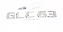 Emblema Glc63 C63 Mercedes Benz Original Mb Cromado Preto - Imagem 6