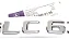 Emblema Glc63 C63 Mercedes Benz Original Mb Cromado Preto - Imagem 8