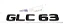 Emblema Glc63 C63 Mercedes Benz Original Mb Cromado Preto - Imagem 2