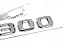 Emblema C300 Mercedes Benz Original Cromado Preto Mb - Imagem 7