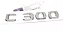 Emblema C300 Mercedes Benz Original Cromado Preto Mb - Imagem 6