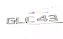 Emblema Glc43 C43 Mercedes Benz Original Mb Cromado Preto - Imagem 6