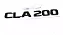 Emblema Cla200 A200 C200 Mercedes Benz Original Cromado Preto - Imagem 2