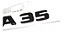 Emblema Gla35 A35 Mercedes Benz Original Mb Cromado Preto - Imagem 4