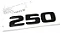 Emblema Glc250 C250 Mercedes Benz Original Mb Cromado Preto - Imagem 5