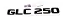 Emblema Glc250 C250 Mercedes Benz Original Mb Cromado Preto - Imagem 2