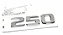 Emblema Glc250 C250 Mercedes Benz Original Mb Cromado Preto - Imagem 7