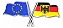 Emblema Alemanha Audi A1 A3 A4 A5 A6 A7 Rs Tt S3 S4 Q3 Q5 - Imagem 1