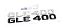 Emblema Gle400 E400 Mercedes Benz Original Mb Cromado Preto - Imagem 1