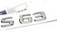 Emblema Gls63 S63 Mercedes Benz Original Mb Cromado Preto - Imagem 7
