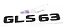Emblema Gls63 S63 Mercedes Benz Original Mb Cromado Preto - Imagem 2