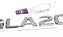 Emblema Gla200 A200 Mercedes Benz Original Cromado Preto - Imagem 9