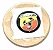 Mini Emblema Abarth Fiat 500 Stilo Punto Cronos Palio Argo - Imagem 1