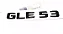 Emblema Gle53 E53 Mercedes Benz Original Mb Cromado Preto - Imagem 6