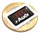 Mini Emblema Audi A1 A3 A4 A5 A6 A7 Tts Q3 Q5 Q7 S3 S4 Rs3 - Imagem 1